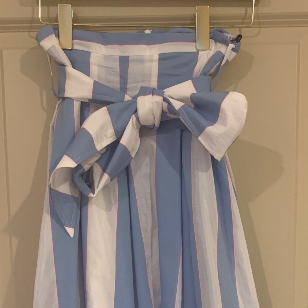 Hunter Bell stripe skirt